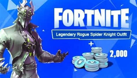 Comprar Fortnite Legendary Rogue Spider Knight Outfit 2000 V Bucks