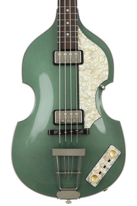 Hofner 62 Custom Shop Violin Bass Sweetwater Custom Cadillac Green