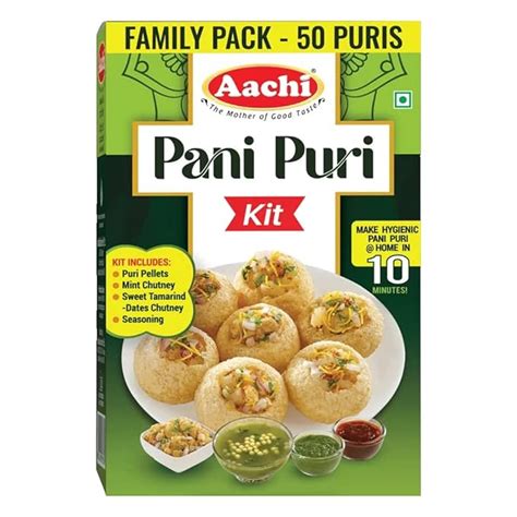 Aachi Pani Puri Kit Aachi Masala Foods P Ltd 155gm Kamaliga