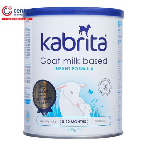 Sữa dê Kabrita số 1 400g - bổ sung dưỡng chất cho trẻ từ 0-12 tháng