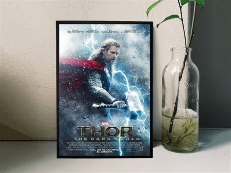 Thor The Dark World Movie Poster Filmroom Decor Wall Artposter T