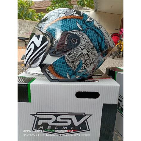 Jual HELM HALF FACE RSV NEW WINDTAIL 2 0 RYUJIN Shopee Indonesia