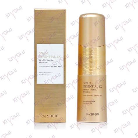 Snail Essential EX Wrinkle Solution Emulsion (эмульсия для лица) ⋆ ...