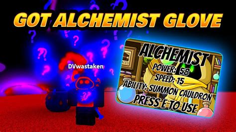 How To Get ALCHEMIST Glove Containment Badge In Slap Battles YouTube