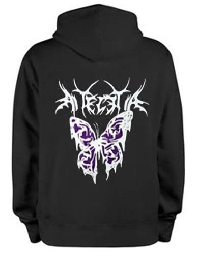 Goth Butterfly Buzo Canguro Unisex Aesthetic Nu Grunge Tienda M45