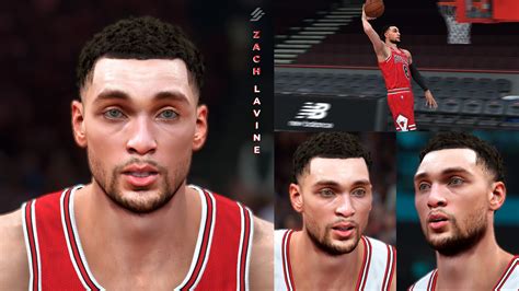 Nba K Zach Lavine Cyberface Update And Body Model By Monja