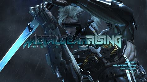 Metal Gear Rising Revengeance Raiden Title Screen 1920×1080 Metal Gear Rising Metal Gear