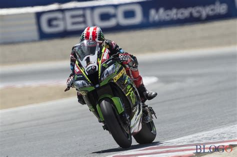 Sbk Laguna Seca Gara Jonathan Rea Kawasaki Racing Team