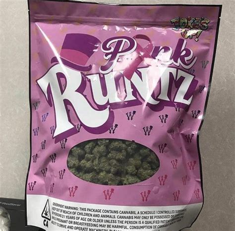 Pink Runtz Bud Man Weed Dispensary