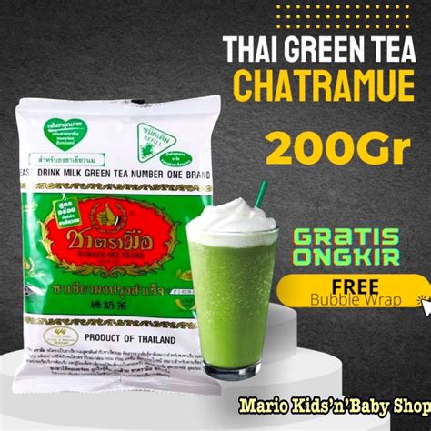 Jual Thai Greentea Ready Chatramue Gr Teh Hijau Thailand Shopee