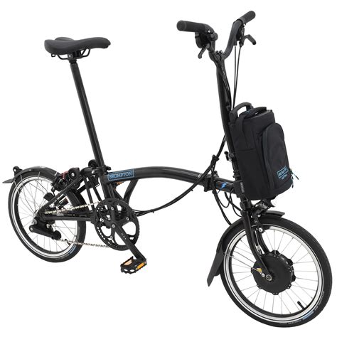 Brompton Electric H L Folding Bike Black