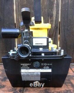 New Enerpac Za Air Hydraulic Pump Psi Za Mx