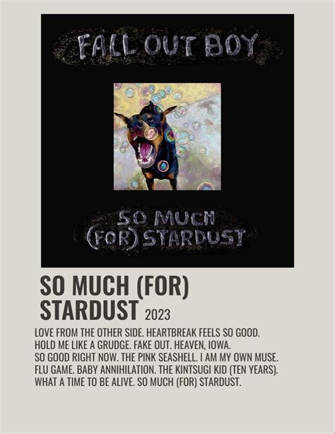 fall out boy minimalist album poster | Fall out boy poster, Fall out ...