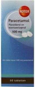 Roter Paracetamol Mg Tab Vitadvice Bv