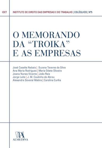 PDF O Memorando da Troika e as Empresas N º 5 da Coleção