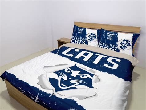 Afl Geelong Cats Big Logo Doona Cover