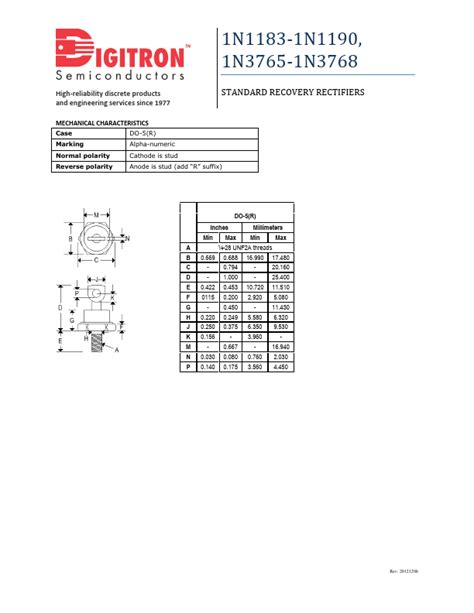 N Digitron Semiconductors Rectifiers Distributor Stock And Best