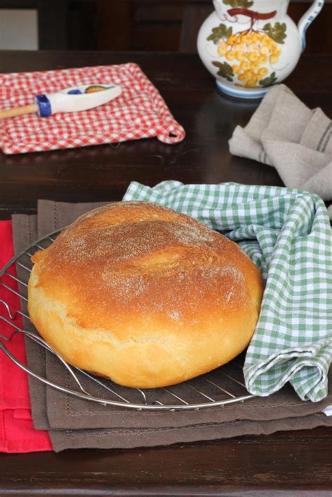 PANE PUGLIESE Ricetta Originale Pane Di Semola Rimacinata Di Grano Duro