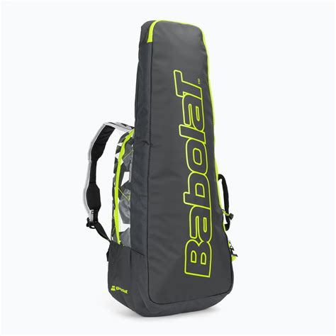 Babolat กระเปาเปเทนนส Pure Aero Tennis Backpack Grey Yellow White