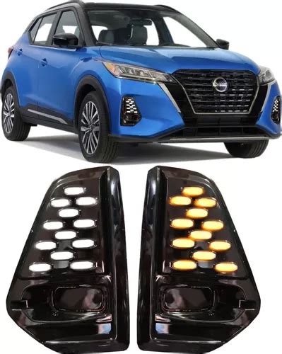 Biseles Led Drl Para Nissan Kicks Meses Sin Inter S