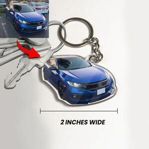 Custom Car Keychain of Your Car - Etsy