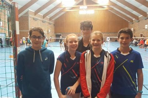 Badminton Aiglon Anouk Et L Na Sur Les Podiums Le R Veil Normand