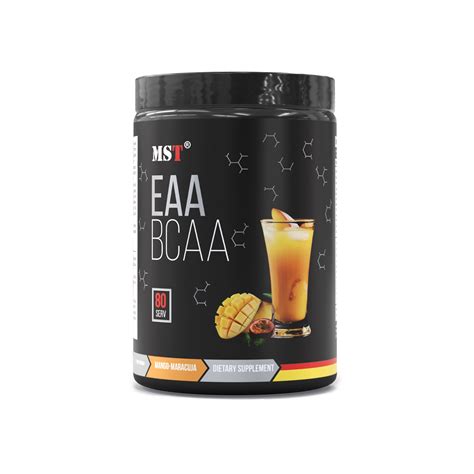 MST BCAA EAA Zero Манго Маракуйя 80 порций 1040 грамм