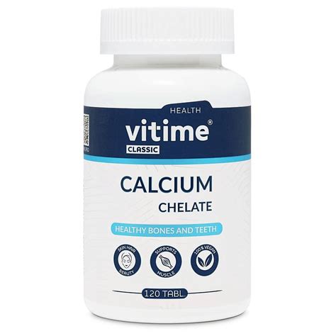 VITIME Classic Ca Chelate Классик Кальций Хелат, 120 шт. купить по цене ...