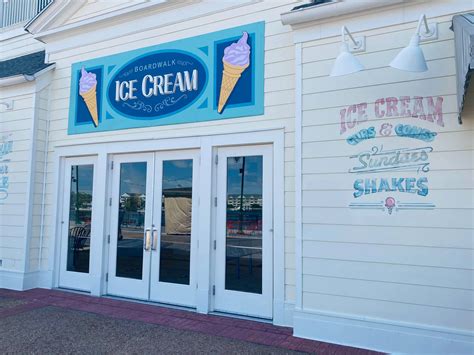 A New Ice Cream Shop Is Set To Open At Disneys Boardwalk