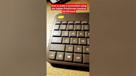 How To Print Screen On Logitech K400 K400 Plus Keyboard For A Screenshot 💻 🖥️ Youtube