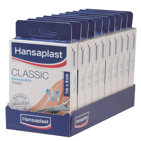 Hansaplast Classic 1m X 6cm Newco Vertriebsgmbh