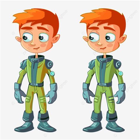 Clon Clipart Dos Dibujos Animados Personajes De Dibujos Animados En