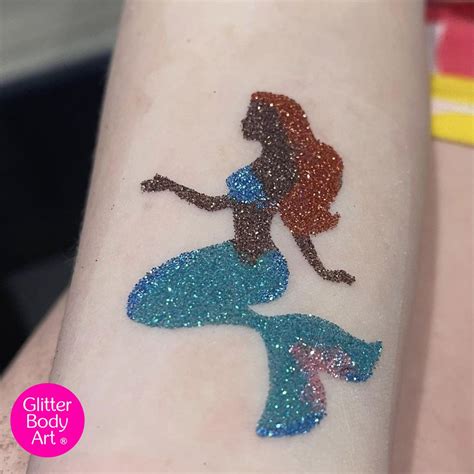 Mermaid 458 Pack Of 5 Or 25 Temporary Tattoo Store