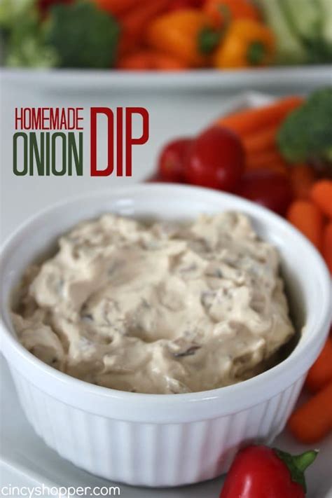 Homemade Onion Dip Recipe - CincyShopper