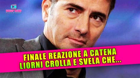 Fnale Reazione A Catena Marco Liorni Crolla E Svela Che Gossip News