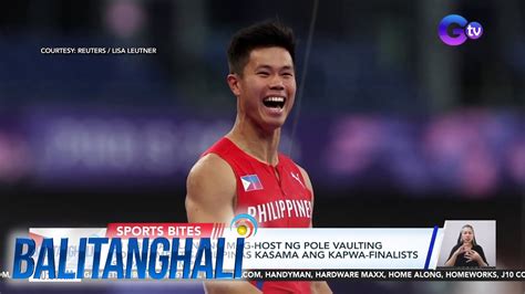 Ej Obiena Planong Mag Host Ng Pole Vaulting Tournament Sa Pilipinas