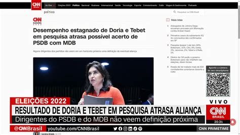 CNN Brasil on Twitter Alguns dirigentes do PSDB de João Doria e do