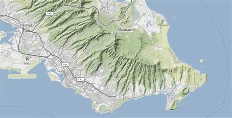 Global terrain maps from Stamen – FlowingData