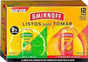 Smirnoff Smash Durazno Mango Y Lima Lim N Bebida Alch Lica Pack