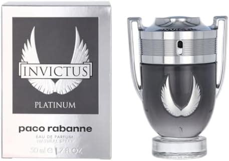 Amazon Invictus Platinum By Paco Rabanne For Men Oz Eau De