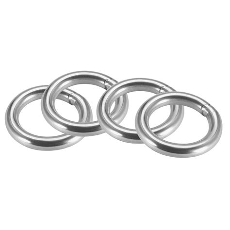 Uxcell 201 Stainless Steel O Ring 50mm197 Outer Diameter 8mm