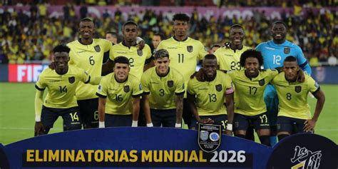 Estos Jugadores De Ecuador Podrían Perderse El Próximo Partido En