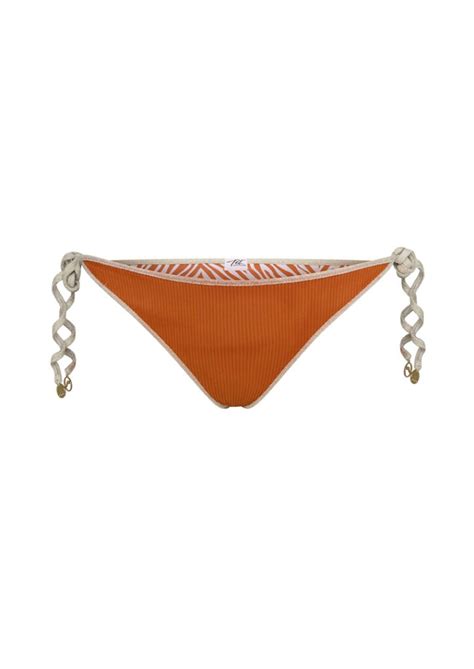 Buy Orange Zebra Tuvalu Bikini Bottom Reversible TET Responsible Wear