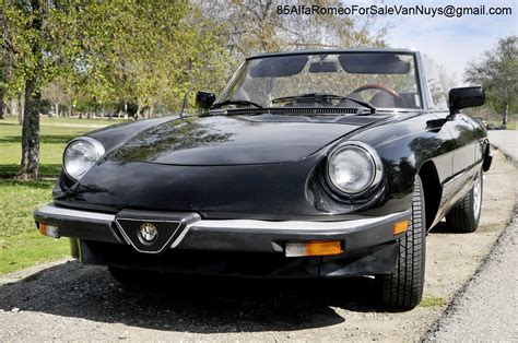 1985 Alfa Romeo Spider Veloce Convertible For Sale: 1985 Alfa Romeo ...