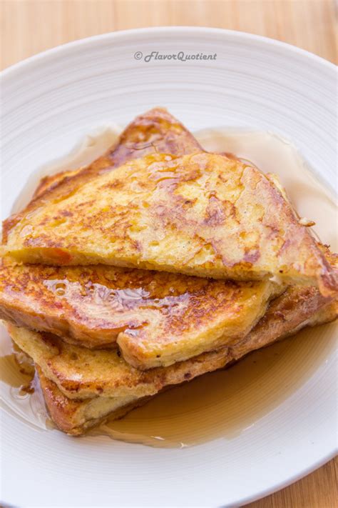 Sweet French Toast | Easy Breakfast Recipe - Flavor Quotient