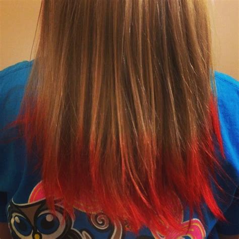 A Cute Dip Dye With Kool Aid In 2024 Pretty Hairstyles Funky