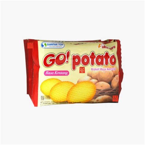 Jual Go Potato Biskuit Kentang 1 Pack Isi 20pcs Shopee Indonesia