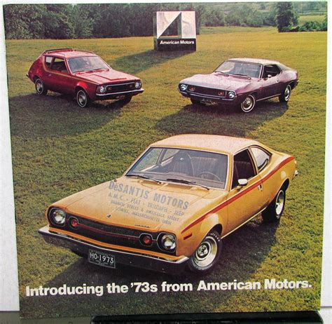 Amc Gremlin Levi Hornet Javelin Amx Matador Ambassador Sales