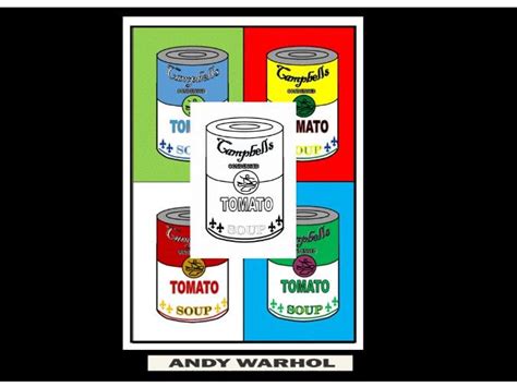 Andy Warhol Soup Cans Teaching Resources