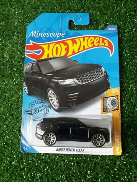 Hot Wheels Range Rover Velar Hitam Lazada Indonesia